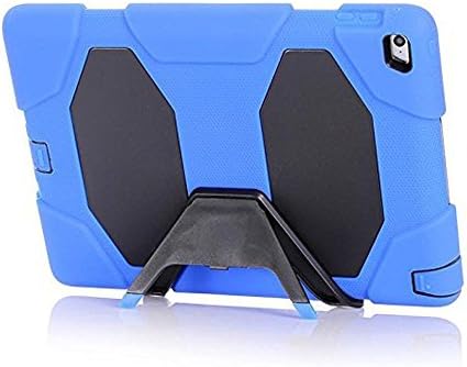 iPad Mini 4 Case,Koantree Shockproof Silicone Protective Apple iPad Mini 4 Case Cover with Stand Kids Friendly 2015 Release (Blue)