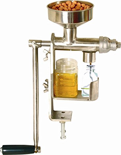 Hand Crank Oil Press,Oil Expeller,Household Stainless Steel Oil Extractor ,Oil Machine Manual