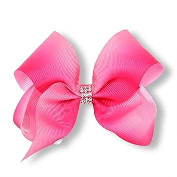 Amazon Com 5 Inch Hair Bows Hairgrips Kids Handmade Graffiti