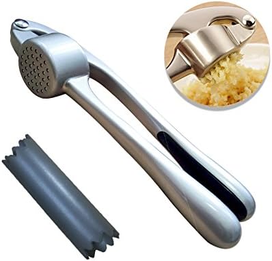 Kebley Garlic Press and Peeler Set Garlic Press Crush