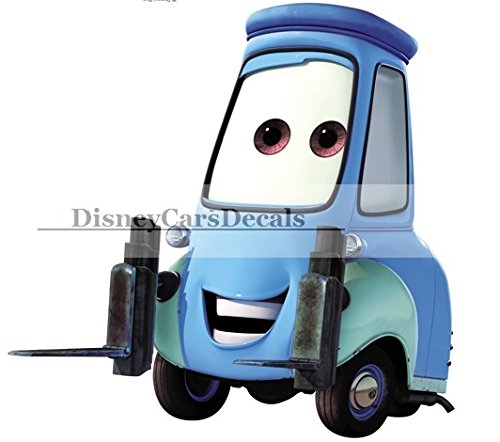 6 Inch Guido Forklift Casa Della Tires Walt Disney Pixar Cars 2 Movie Removable Wall Decal Sticker Art Home Racing Decor 6 Inch Guido Forklift Casa Della Tires Walt Disney Pixar Cars 2 Movie Removable Wall Decal Sticker Art Home Racing Decor
