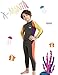 DIVE & SAIL Kids Wetsuit 2.5mm Neoprene Keep Warm for Diving Swimming Canoeing UV Protection