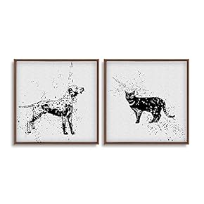 Framed Dreamscape Home Artwork for Living Room Bedroom x2 Panels