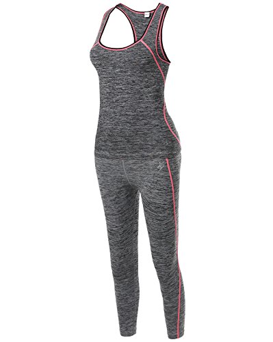 Made by Emma MBE Women's Sports Fitness Workout Training Top and Bottom Set