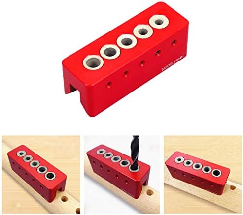 MSOO Woodworking Angle Drill Guide Doweling Jig Carpentry Straight Hole Locator New