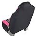 BDK Hunting Pink Camo Seat Covers - 2 Front Seat Protection High Back Bucket Seat Built in Seat Belt Armrest Opening