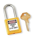 Yellow Thermoplastic Zenex Padlock
