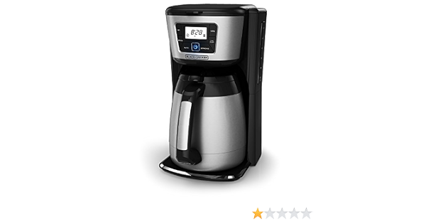 BLACK+DECKER 12-Cup Coffeemaker Thermal 