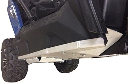 2016-2018 CFMOTO ZForce 800 Trail 2-Piece Aluminum Rock Sliders with Floorboard Skid Plate Set By Ricochet 930FB