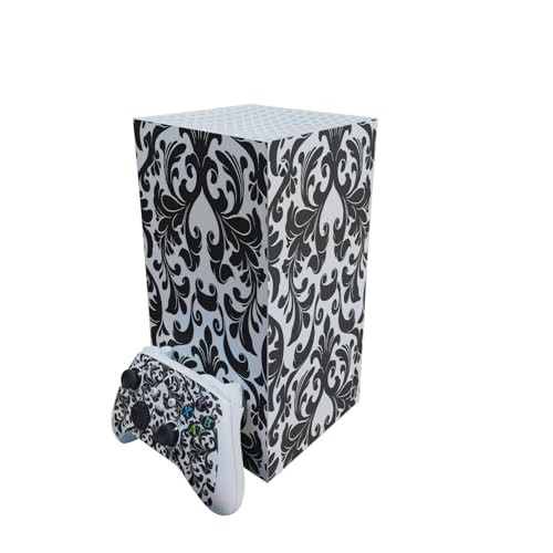 Gaming Skin Compatible with Microsoft Xbox Series X Digital Edition Bundle - Bl…