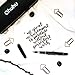 Ohuhu 48-color Calligraphy Brush REFILLABLE and Bonus 3 Ink Refills, Artist Calligraphy Pen for Hand Lettering Sumi Painting Outlining