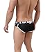 Men's Underwear,Neartime Thin Boxers Light Men Shorts Briefs Musical Note Type (M, Black)