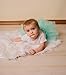 Jane Shine Infant Tutus, Tutu Skirt for Baby Girls, Toddler Tulle Dress Skirt 5 Layers Soft for Babies First Birthday Light Blue
