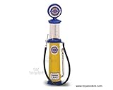 Yatming - Cylinder Gas Pump Chevy (1/18 scale diecast model, Yellow) 98642 diecast motorcycles and cars