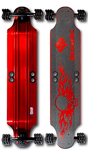 Shark Wheel 38" Aluminum Drop Down Longboard