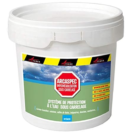 Étanchéité sur carrelage salle de bain