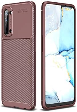 Cell Phone Cases for Oppo Reno3 Carbon Fiber Texture Shockproof TPU Case Phone Soft Case Cell Phone Cases for Oppo Reno3 Carbon Fiber Texture Shockproof TPU Case Phone Soft Case