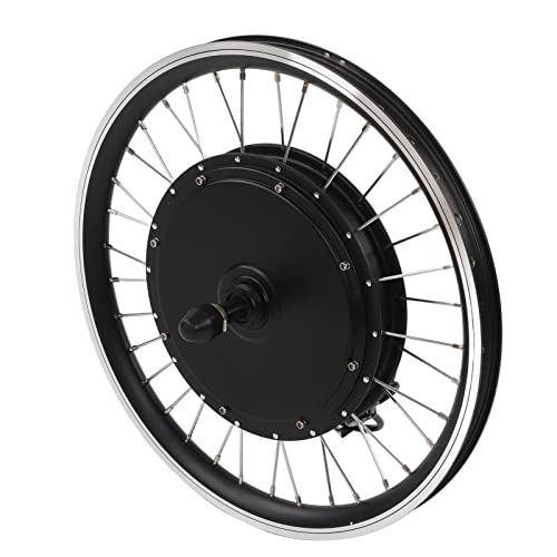 SUNGOOYUE Kit de Controlador de Motor de Bicicleta Eléctrica de 20 Pulgadas, Kit de Rueda de Motor de Tracción Trasera de 48V 1500W con Controlador 35A LCD S866 Meter