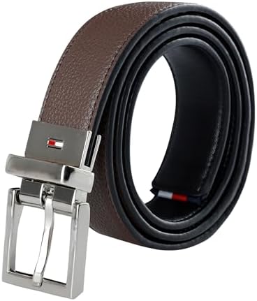 Amazon.com: Emporio Armani 2 Buckles Belt Set Black Y4S270 YLP4X