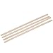 Stack Man 750022035 Birch Wood Coffee Stirrers, 1000 Count, Round Ends, 7