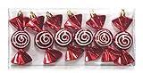 Queens of Christmas WL-ORN-6PK-SWL 6 Pack Candy