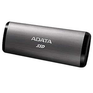 ADATA SE760 256 GB SSD, grijs, USB-C 3.2 Gen 2