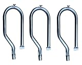 Hongso SBZ801 (3-pack) Replacement BBQ Stainless Steel Gas Grill Burner for Costco Kirkland SKU778627, 778627, 720-0011, 720-0108, 720-0070-LP, 720-0021-LP, 720-0037, Nexgrill, Harris Tweeter, Sterling Forge Courtyard, Virco Model Grills, NGB1 (16 1/2