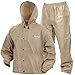 FROGG TOGGS Men's Pro Lite Suit, Waterproof, Breathable, Dependable Wet Weather Protection, Khaki, Medium-Large