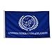 Flylong Star Trek Federation of Planets Flag Banner 3X5 Feet Blue