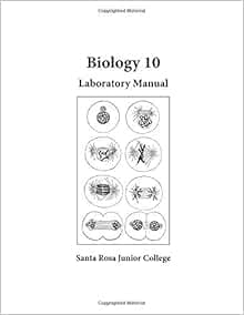 Biology 10 Lab Manual Introduction To Principles Of Biology Staff 9781724537997 Books