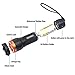 Durapower AM17-1502-N Heavy Duty 600 lm Cree LED Flashlight Torch Hunting/Emergency/SAFETY/Security/Military/Camp Ng Adjustable Focus Zoomable 3 Brightness Levels Plus Strobe SOS with Tail Rope