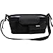 Damero Universal Stroller Organizer Bag, Diaper Storage Bag with Adjustable Straps and Cup Holders, Black