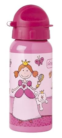 sigikid, Mädchen, Trinkflasche mit Drehverschluss 0,4 l, Pinky Queeny, Pink, 24482