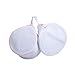 Tenn Well Set of 4 Bra Washing Bag, Mesh Laundry Bag with Zipper for Bras, Underwear, Delicate, Socks (White)