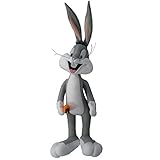 Looney Tunes Stuffed Bugs Bunny with Carrot Gifts Plush Doll 20 by Looney Tunes