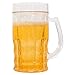 Tricky Beer Mug used by internet celebrities creative double interlayer environmental protection plastic material