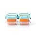 OXO Tot Baby Blocks Food Storage Containers, Aqua, 4 oz