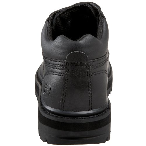 skechers men's mariner utility boot black