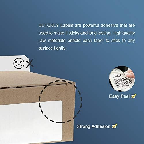 BETCKEY - 6 Rolls DK-11201 Labels, 29mm x 90mm, 2400 Standard Address Labels Compatible with Brother QL Label Printers - Image 5
