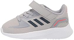 adidas Kids Runfalcon 2.0 Running Shoe, Grey/Crew