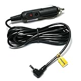 EDOTech Straight Adapter Car Charger Cable Power Cord for Cobra 250 350 450 500g 950 Xrs9955 Spx6655 Spx955 Spx5500 Esd9275 Esd9110 Esd7570 Rad450 Xrs9845 Xrs9880 Radar Laser Detector (6.5 ft Long)
