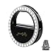 RC Selfie Ring Light for Phone, Selfie LED Light for iPhone Samsung Galaxy Huawei P9 iPad, Cellphone Photography Camera Video-Black
