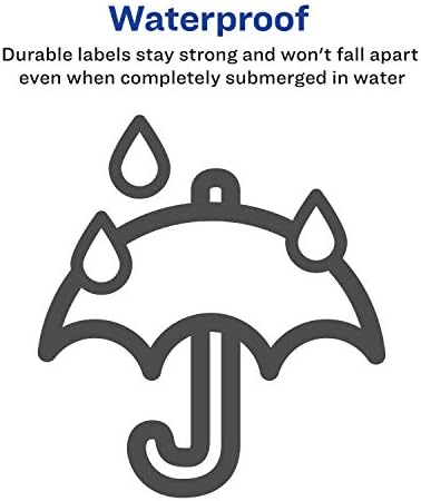 laser printer labels waterproof