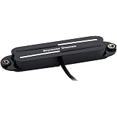 Seymour Duncan Vintage Rails Strat - Neck/Middle - Black | Vintage Rails delivers sparkly vintage Strat tone and split-blade clarity without single-coil hum.