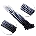 20 inch Dreadlocks Sythetic Dreadlock Extensions Handmade Fake Dread Extension for Women Men Reggae Hip-hop Twist Crochet Braiding Long Single Ended Black+ Dark Blue+ Sky Blue 10 Strands