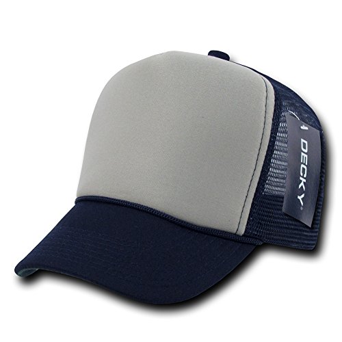 DECKY Ind. Mesh Cap, Navy/Grey