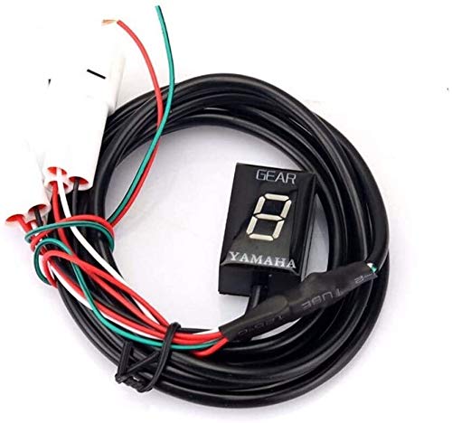 Motorcycle ECU Mount 1-6 Speed Gear Indicator, Gear Meter Display, for Yamaha EFI Engine XJR 400 Fz 