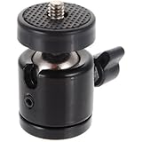 BESTEAM 360 Degree Swivel Mini Tripod Ball Head with 1/4" Screw Thread Base for DSLR Camera Camcorder