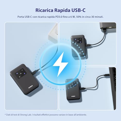 4G+ AIRSPOT 510 Saponetta WiFi con SIM, CAT6 300 Mbps
