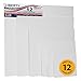 U.S. Art Supply Square Variety Assortment Professional Artist Quality Acid Free Canvas Panels 12-Total Panels (2-EA: 12x12, 10x10, 8x8, 6x6, 5x5, 4x4)